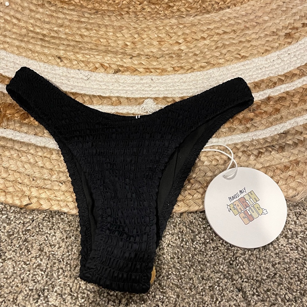 Princess Polly Nylon Blanca Bikini Bottoms